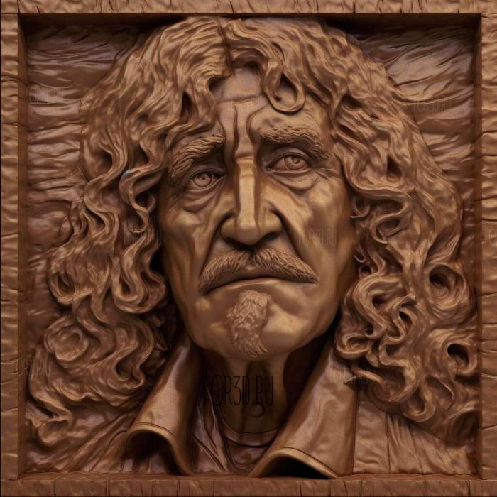 robert plant 4 stl model for CNC